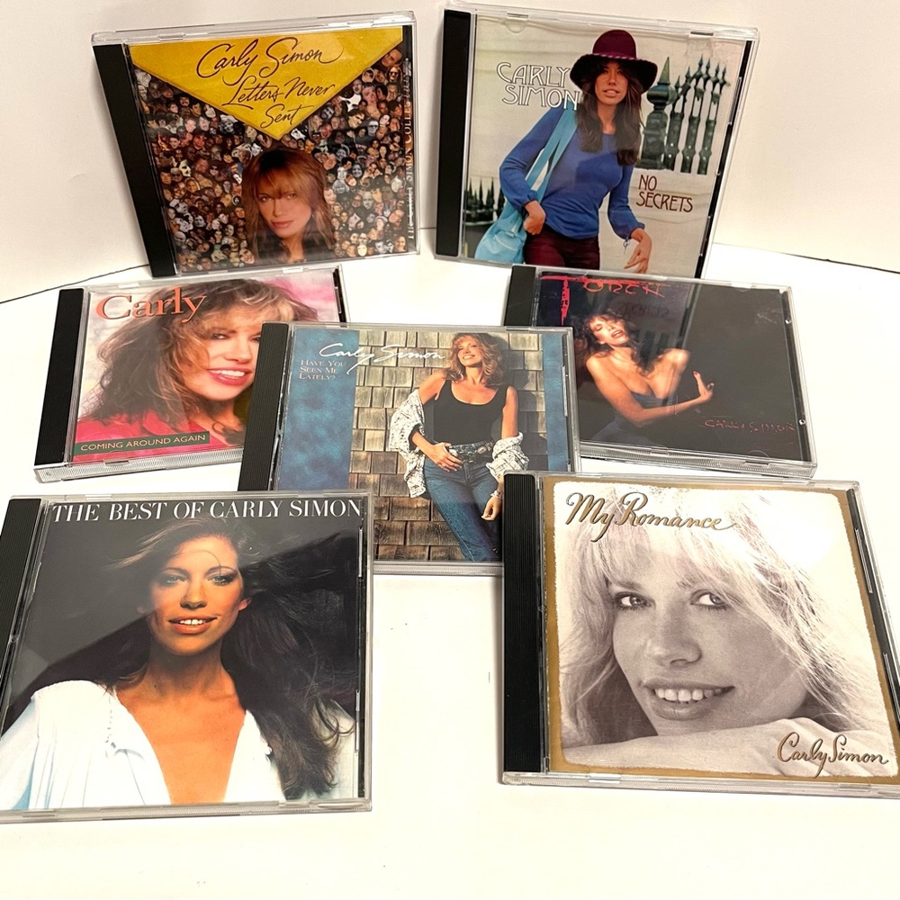 Carly Simon Cd Bundle. 7 Titles.